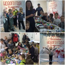 В ТЦ «Юность» прошел мастер-класс по декорированию новогодних елочных игрушек